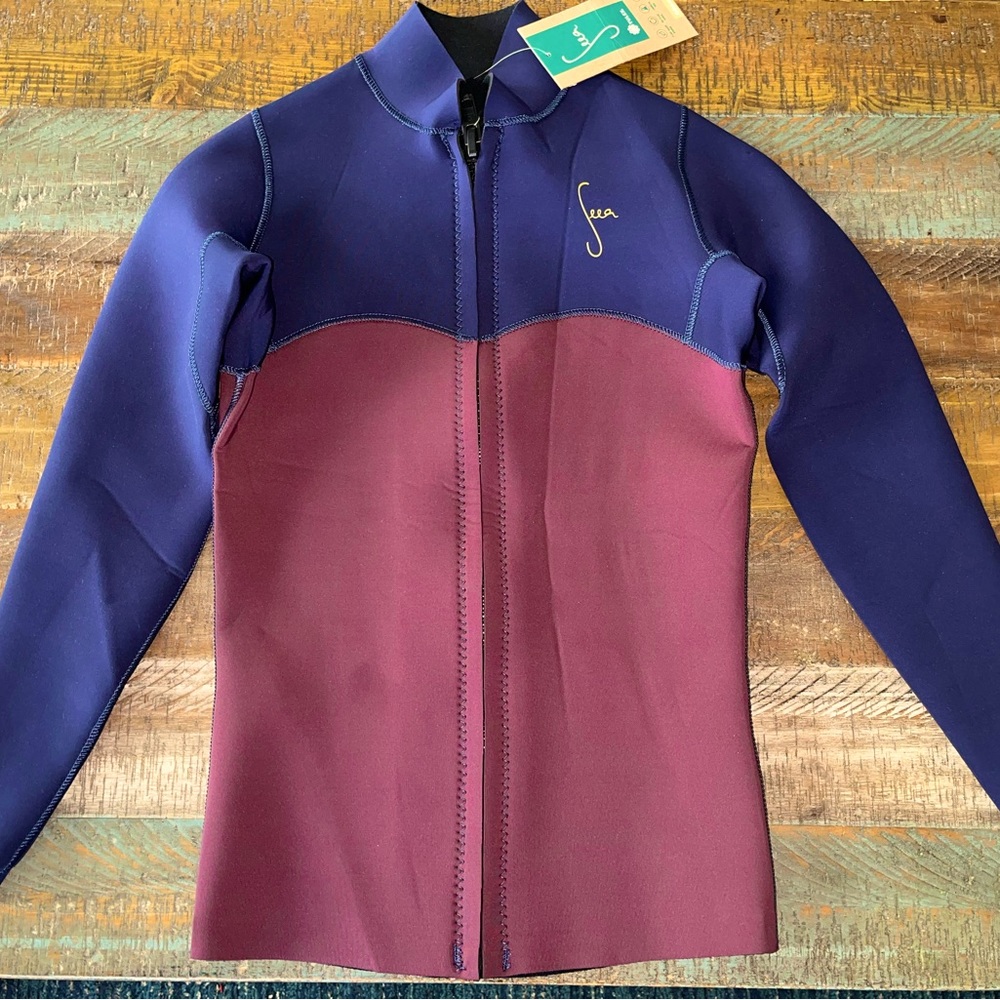 Seea Wetsuit Jacket- NEW w/tags-Size Small